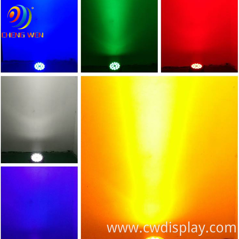 18pcs Waterproof Led Par Light